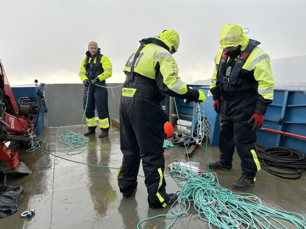The first measuring campaign with Havila Capella started this spring. Photo: Kongsberg Maritime